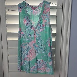 Lilly Pulitzer Multicolor Patterned Top